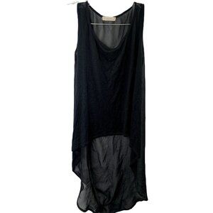 Milky Way Women's Black Tank Top